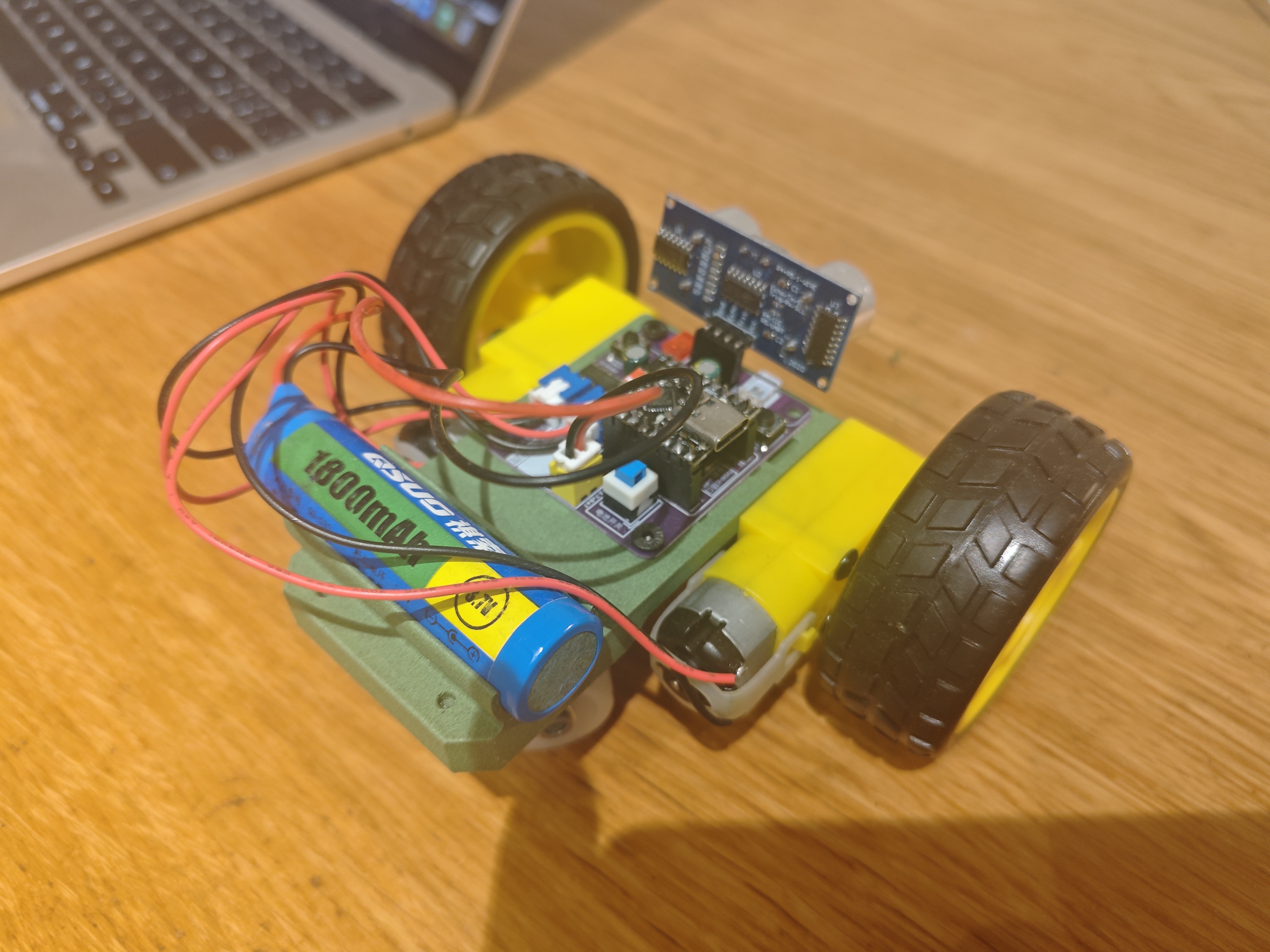 PiCar Mini 2WD v1.1 整机后方